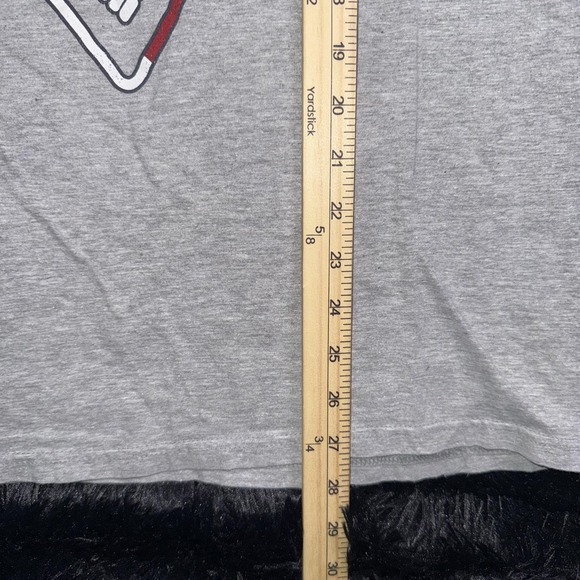 Columbia PFG Shirt Mens Large Gray Patriotic USA Fish Performance Fishing Tee - Picture 3 of 7